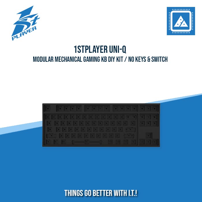 1STPLAYER UNI-Q MODULAR MECHANICAL GAMING KB DIY KIT / NO KEYS & SWITCH