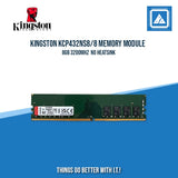 KINGSTON KCP432NS8/8 MEMORY MODULE 8GB 3200MHZ NO HEATSINK