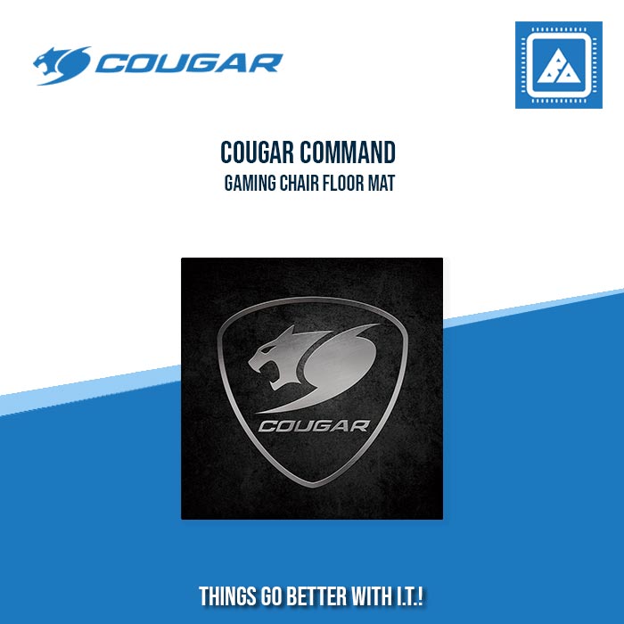 Cougar command gaming chair best sale floor mat