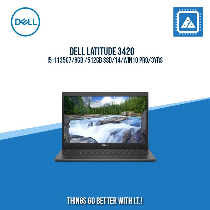 DELL LATITUDE 3420  I5-1135G7/8GB /512GB SSD | BEST FOR ENTERPRISES AND CORPORATES LAPTOP