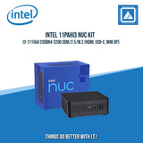 INTEL 11PAHI3 NUC KIT  I3-1115G4 2XDDR4-3200 SDM/2.5/M.2
