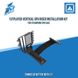 1STPLAYER VERTICAL GPU RISER INSTALLATION KIT FOR STEAMPUNK SP8 CASE