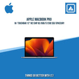 APPLE MACBOOK PRO (MNEJ3PP/A) W/ TOUCHBAR 13" M2 CHIP 8C/8GB/512GB SSD | BEST FOR STUDENTS AND FREELANCERS LAPTOP