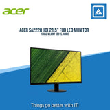 ACER SA222Q HBI 21.5" FHD LED MONITOR 100HZ WLMNT (DB15, HDMI)