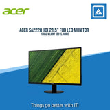 ACER SA222Q HBI 21.5" FHD LED MONITOR 100HZ WLMNT (DB15, HDMI)