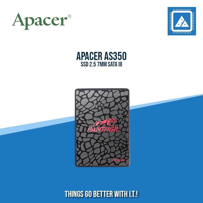 APACER Panther AS350 128gb | 256gb | 512gb | 1tb 2.5" SATA III SSD