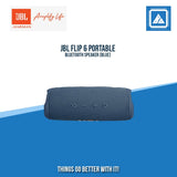 JBL FLIP 6 PORTABLE BLUETOOTH SPEAKER (BLUE)
