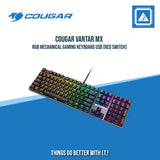 COUGAR VANTAR MX MECHANICAL GAMING KEYBOARD RED SWITCH