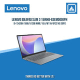 LENOVO IDEAPAD SLIM 3 15IRH8-83EM000EPH I5-13420H/16GB/512GB NVME | BEST FOR STUDENTS AND FREELANCERS LAPTOP