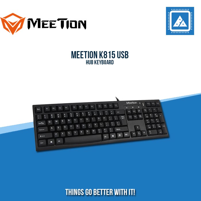 MEETION K815 USB & HUB KEYBOARD