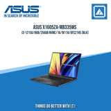 ASUS VIVOBOOK X1605ZA-MB335WS I3-1215U/8GB/256GB NVME | BEST FOR STUDENTS LAPTOP