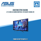 ASUS ROG STRIX XG438Q 43" 4K HDR LED GAMING MONITOR W/ SPK WLMNT (3XHDMI, DP)