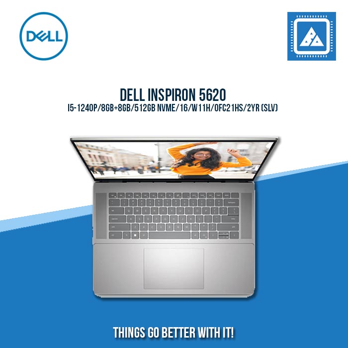 DELL INSPIRON 5620 I5-1240P/8GB+8GB/512GB NVME/MX570 2GB | BEST FOR STUDENTS AND FREELANCERS LAPTOP