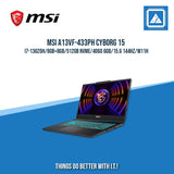 MSI A13VF-433PH CYBORG 15 I7-13620H/8GB+8GB/512GB NVME/4060 6GB | BEST FOR GAMING AND AUTOCAD LAPTOP
