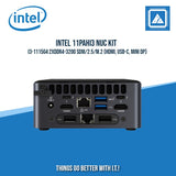 INTEL 11PAHI3 NUC KIT  I3-1115G4 2XDDR4-3200 SDM/2.5/M.2