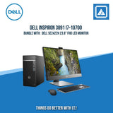 DELL INSPIRON 3891 I7-10700 8GB/512GB NVME/W11H/OFC21HS/2YR DESKTOP + DELL SE2422H 23.8" FHD LED MONITOR