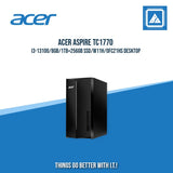 ACER ASPIRE TC1770 I3-13100/8GB/1TB+256GB SSD/W11H/OFC21HS DESKTOP (DT.BK7SP.001) bundle with:  ACER KA222Q HBI 21.5"" FHD LED MONITOR (DB15, HDMI) (BUNDLE)