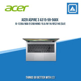 ACER ASPIRE 3 A315-59-568X I5-1235U/8GB/512GB NVME | BEST FOR STUDENTS AND FREELANCERS LAPTOP