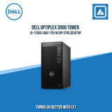 DELL OPTIPLEX 3000 TOWER I5-12500/4GB/1TB/W10P/3YRS DESKTOP