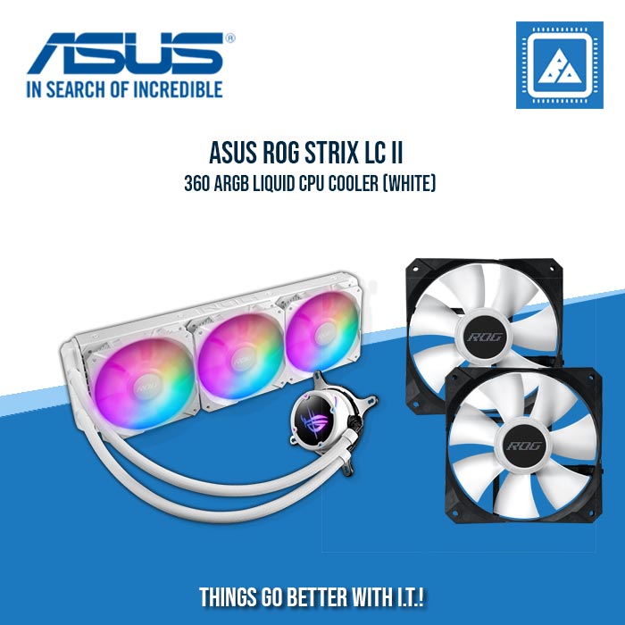 ASUS ROG STRIX LC II 360 ARGB LIQUID CPU COOLER