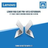 LENOVO YOGA SLIM7 PRO-14ITL5-82FX000APH I7-1165G7/16GB/512GB NVME/MX450 2GB | BEST FOR STUDENTS AND FREELANCERS LAPTOP