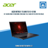 ACER NITRO V 15 ANV15-51-519K I5-13420H/8GB/512GB NVME/2050 4GB | BEST FOR GAMING AND AUTOCAD LAPTOP
