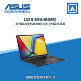 ASUS VIVOBOOK 16 M1605YA-MB155WS R5-7530U/8GB/512GB NVME | BEST FOR STUDENTS AND FREELANCERS LAPTOP