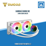 GAMDIAS CHIONE M3-240W LIQUID COOLER
