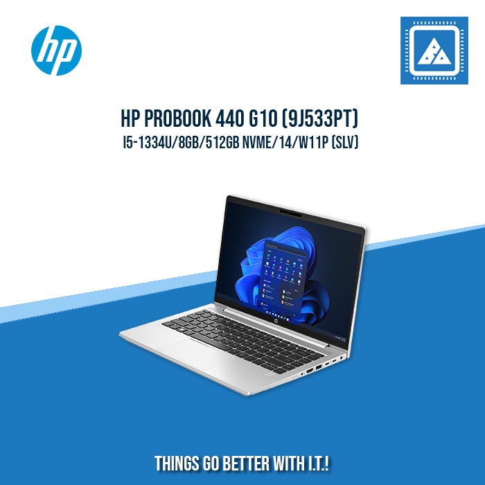HP PROBOOK 440 G10 (9J533PT) I5-1334U/8GB/512GB NVME | BEST FOR ENTREPRENEURS AND CORPORATES LAPTOP