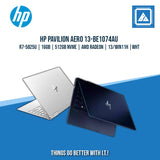 HP PAVILION AERO 13-BE1074AU/R7-5825U/16GB/512GB NVMe | BEST FOR STUDENTS AND FREELANCERS LAPTOP