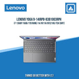 LENOVO YOGA 9-14IRP8-83B1003RPH I7-1360P/16GB/1TB NVME | BEST FOR STUDENTS AND FREELANCERS LAPTOP