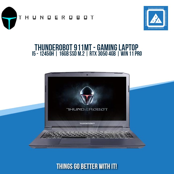 THUNDEROBOT 911MT I5-12450H/16GB/512/RTX 3050 - BEST FOR GAMING AND AUTOCAD LAPTOP