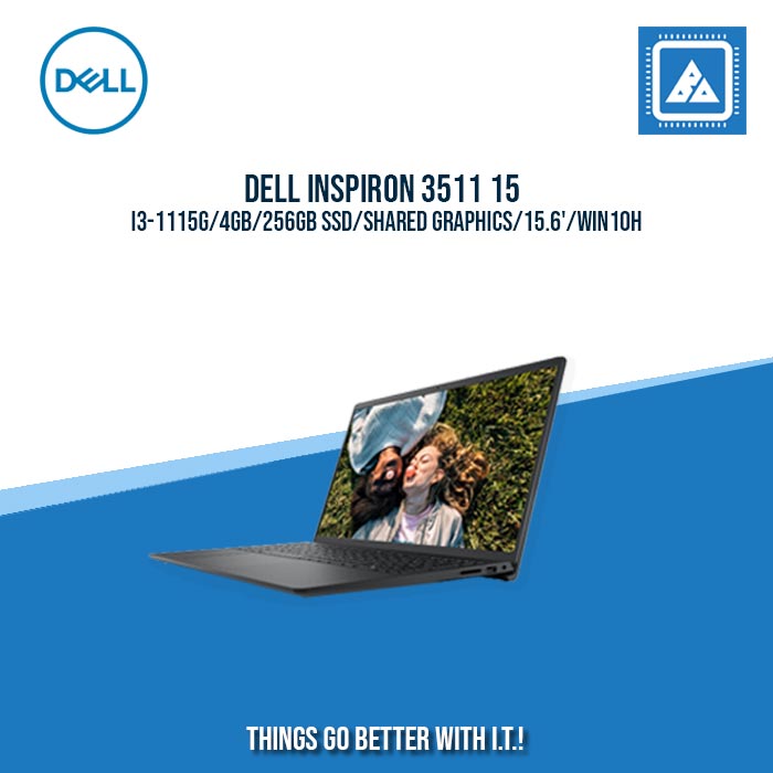 DELL INSPIRON 3511 15 I3-1115G/4GB/256GB SSD BEST IN STUDENTS