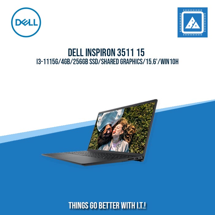 DELL INSPIRON 3511 15 I3-1115G/4GB/256GB SSD | BEST IN STUDENTS LAPTOP