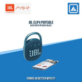 JBL CLIP4 PORTABLE BLUETOOTH SPEAKER (BLUE)