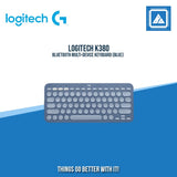 LOGITECH BLUETOOTH MULTI-DEVICE KEYBOARD K380 (BLUE)