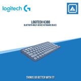 LOGITECH BLUETOOTH MULTI-DEVICE KEYBOARD K380 (BLUE)