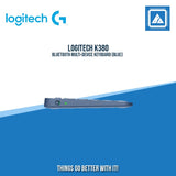 LOGITECH BLUETOOTH MULTI-DEVICE KEYBOARD K380 (BLUE)