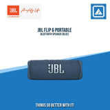 JBL FLIP 6 PORTABLE BLUETOOTH SPEAKER (BLUE)