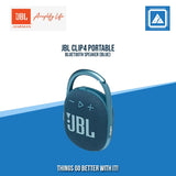 JBL CLIP4 PORTABLE BLUETOOTH SPEAKER (BLUE)