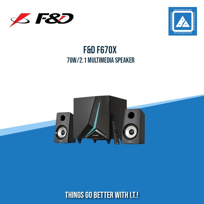 F&D SPEAKER F670X 70W
