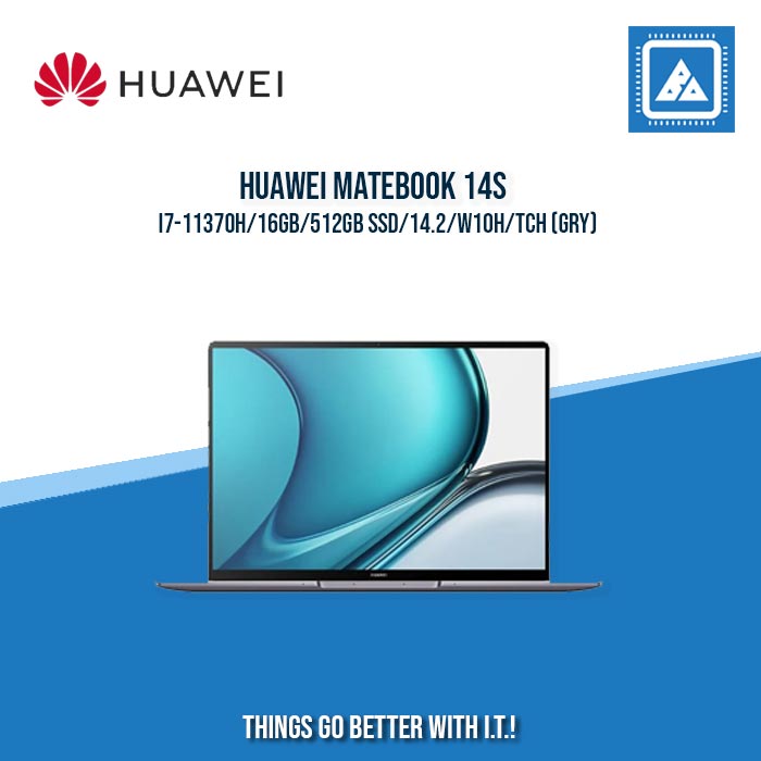 HUAWEI MATEBOOK 14S I7-11370H/16GB/512GB SSD | BEST FOR STUDENTS AND FREELANCERS
