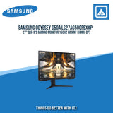 SAMSUNG ODYSSEY G50A LS27AG500PEXXP 27" QHD IPS GAMING MONITOR 165HZ WLMNT (HDMI, DP)