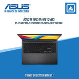 ASUS VIVOBOOK 16 M1605YA-MB155WS R5-7530U/8GB/512GB NVME | BEST FOR STUDENTS AND FREELANCERS LAPTOP