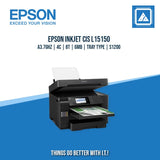 EPSON INKJET CIS L15150 A3,DUPLEX,WIFI AIO