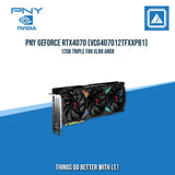 PNY GEFORCE RTX4070 (VCG407012TFXXPB1) 12GB TRIPLE FAN XLR8 ARGB