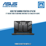 ASUS TUF GAMING FX507VU-LP141W I7-13620H/16GB/512GB NVME/4050 6GB | BEST FOR GAMING AND AUTOCAD LAPTOP