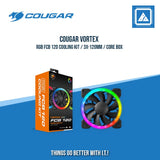 COUGAR VORTEX RGB FCB 120MM HDB COOLING FAN