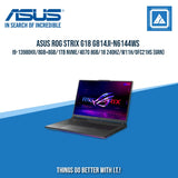 ASUS ROG STRIX G18 G814JI-N6144WS I9-13980HX/8GB+8GB/1TB NVME/4070 8GB | BEST FOR GAMING AND AUTOCAD LAPTOP