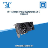 PNY GEFORCE RTX4070 (VCG407012DFXPB1) 12GB DUAL FAN